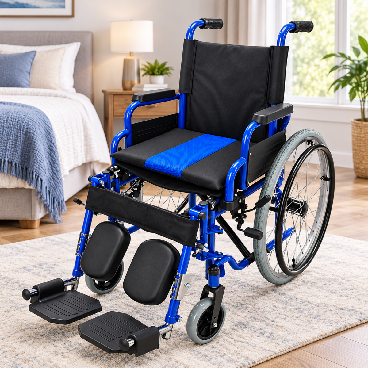 Pediatric Size Steel Wheelchair