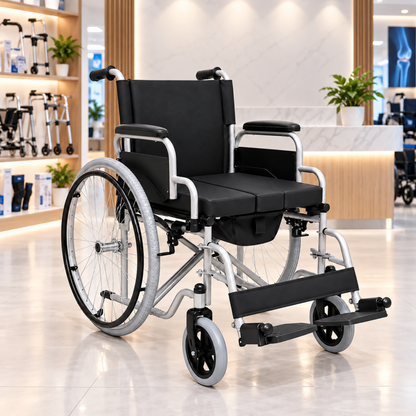 Commode Wheelchair Standard Size