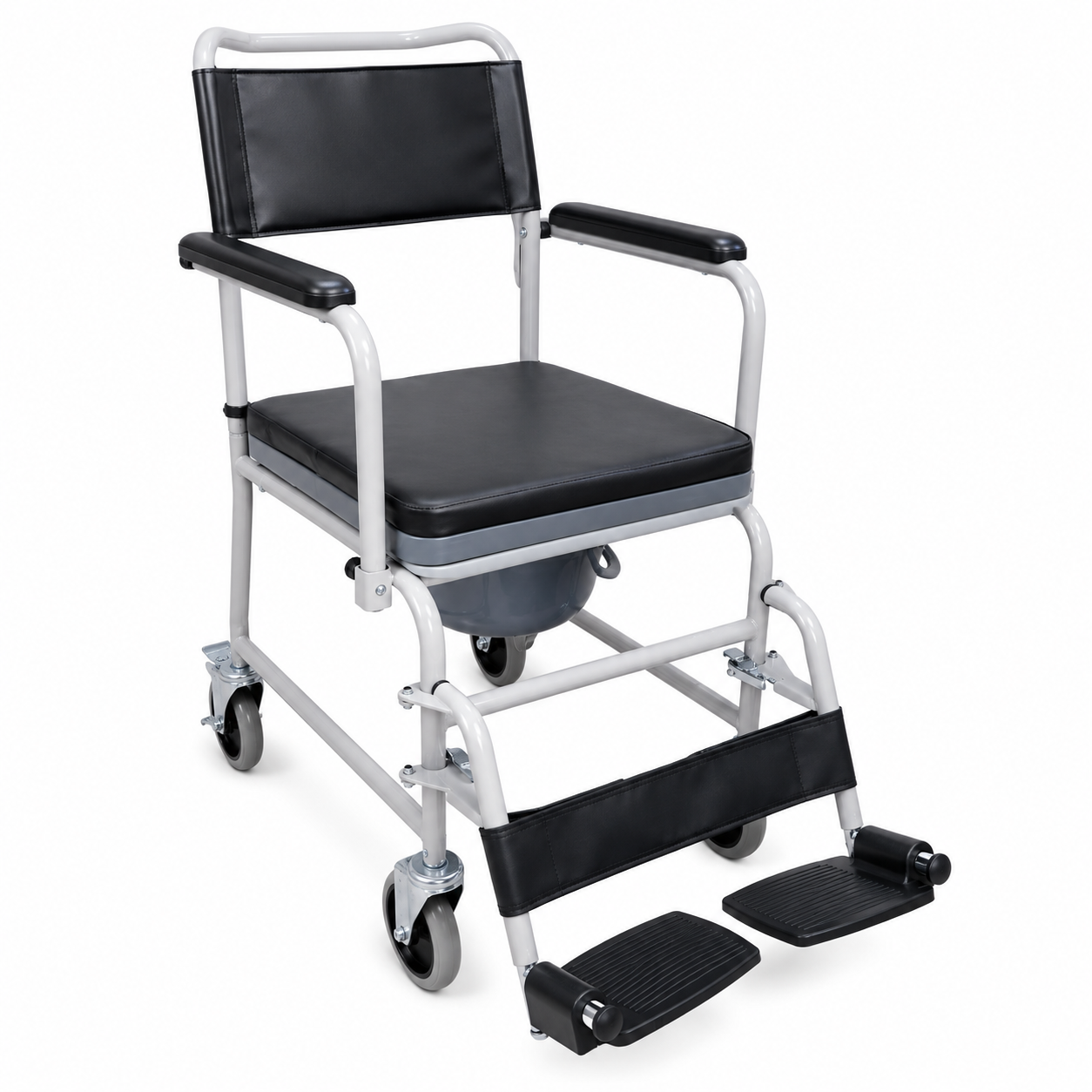 Commode Chair Standard Size Painted Steel