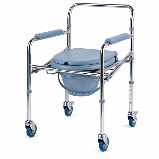 Commode Chair Standard Size Steel 1