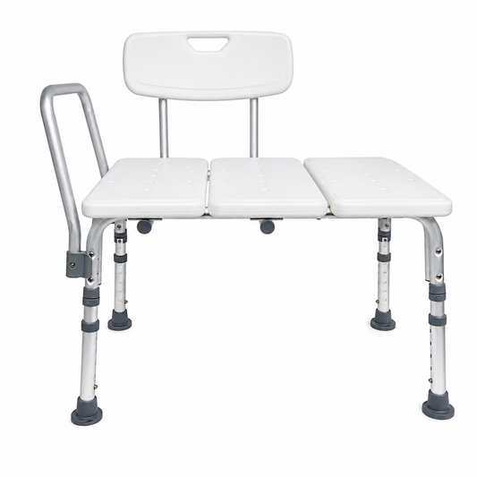 Aluminium Shower Chair with Backrest