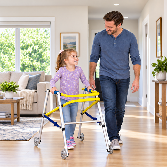 Pediatric Walker with Wheels