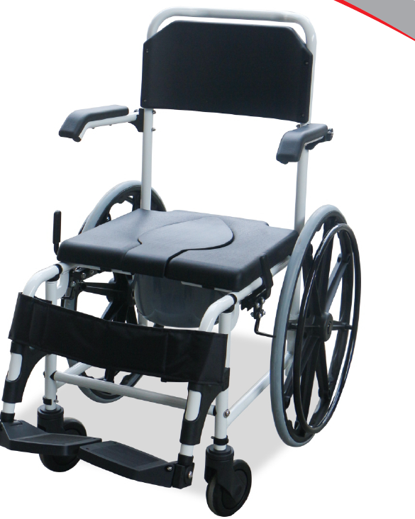 Commode Chair Standard Size Aluminium