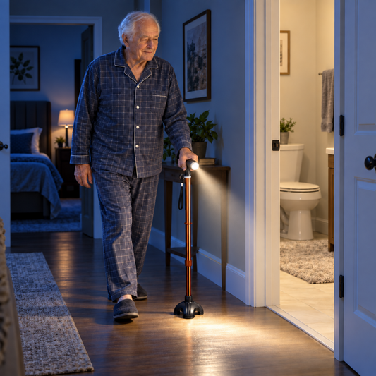 Walking Stick With Light