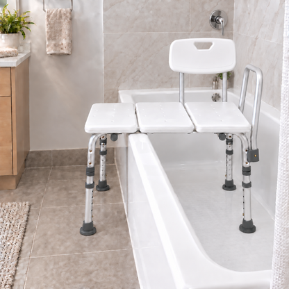 Aluminium Shower Chair with Backrest