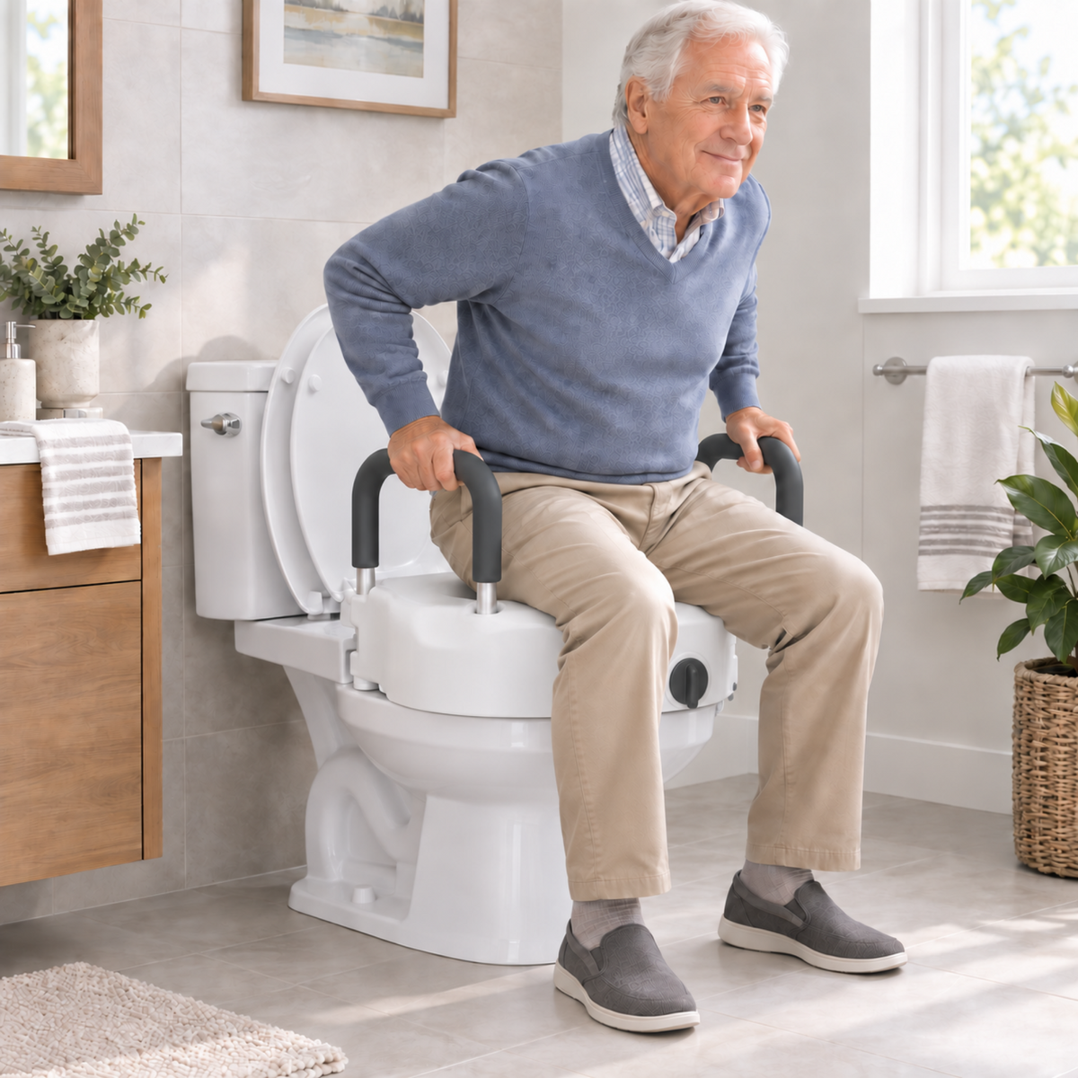 Raised Toilet Seat