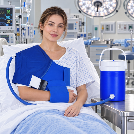 Ice Cold Therapy System With Single Cuff